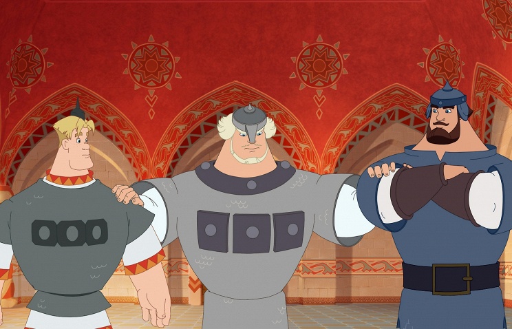 Первый тизер мультфильма “Три богатыря и Морской Царь”