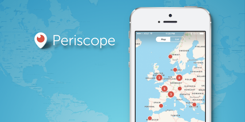 Обновления в Periscope