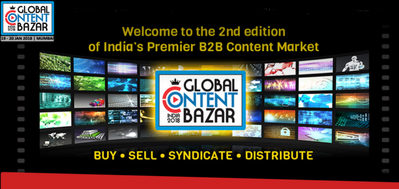 Global Content Bazar приглашает всех работников ТВ и кино на ярмарку контента в Мумбай, Индию!