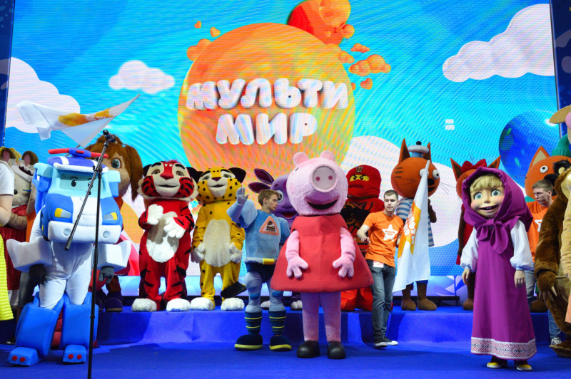Крупнейший фестиваль анимации и развлечений для детей и родителей «Мультимир» успешно прошел на ВДНХ!