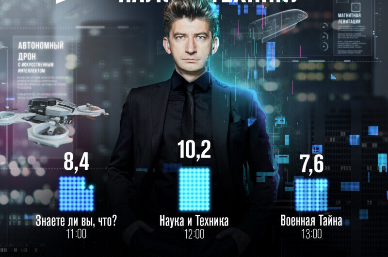 Москва увлеклась наукой. Премьера шоу «Наука и техника»  удивила аудиторию и получила высокие показатели