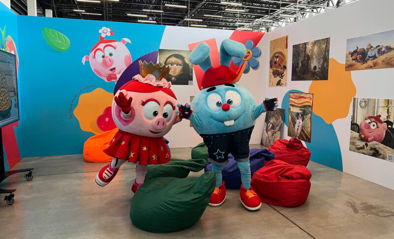Смешарики стали специально приглашенными гостями выставки «История игрушки» в Нижнем Новгороде
