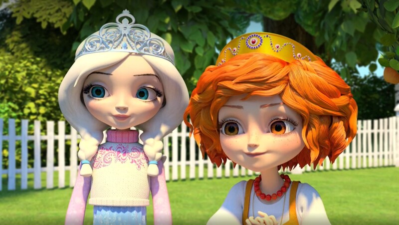 Царские дочки учатся волшебству: на телеканале «Мультиландия» премьера мультсериала «Царевны»